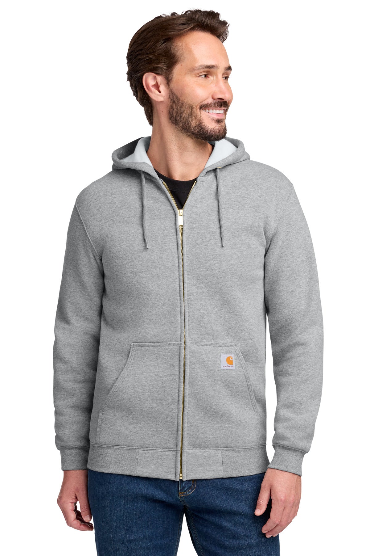 Carhartt  Midweight Hooded Zip-Front Sweatshirt. CTK122