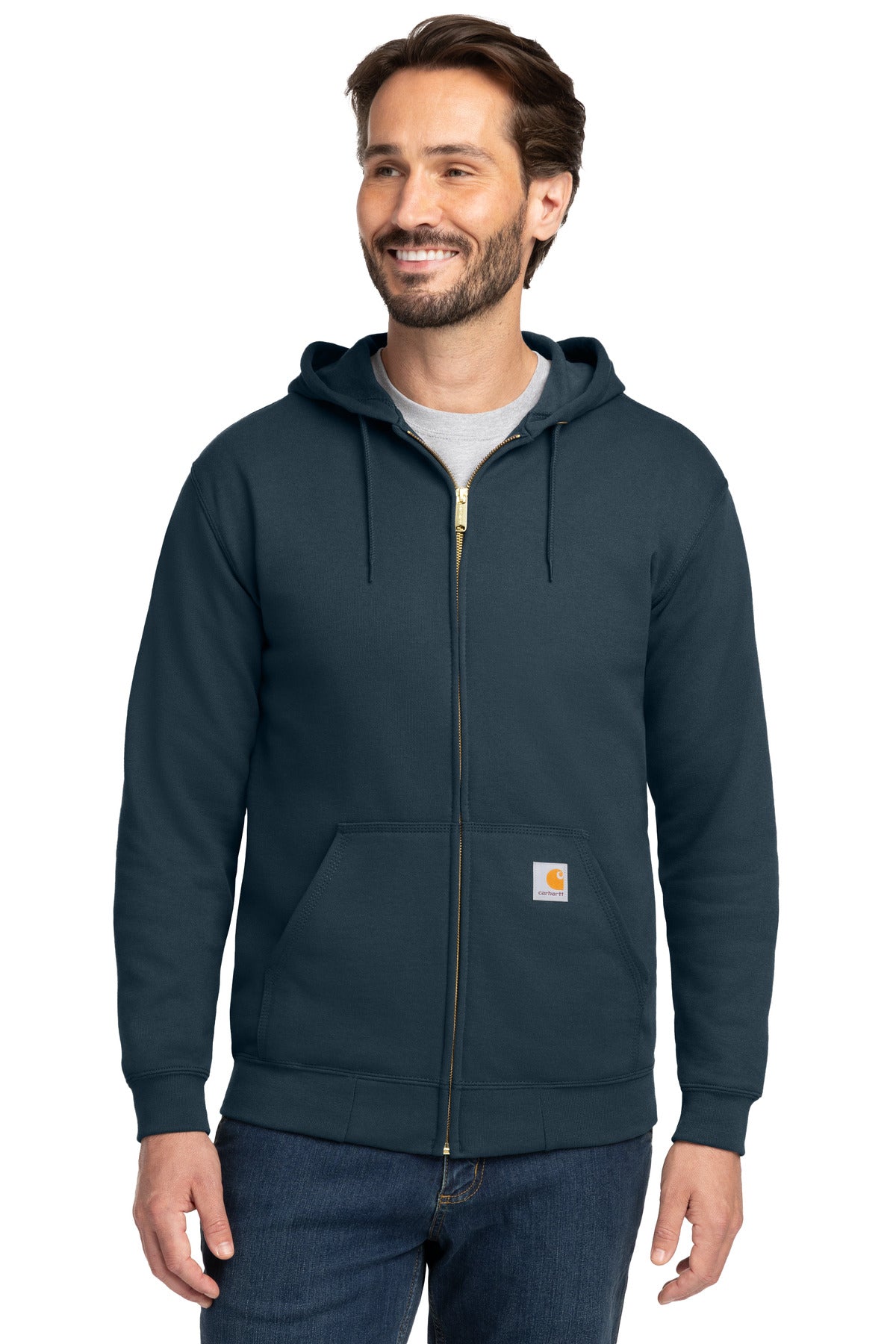 Carhartt  Midweight Hooded Zip-Front Sweatshirt. CTK122