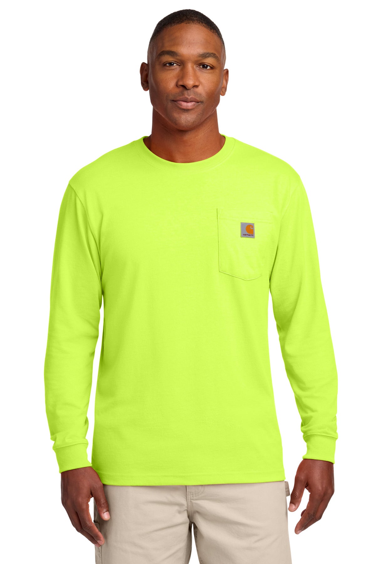 Carhartt  Workwear Pocket Long Sleeve T-Shirt. CTK126