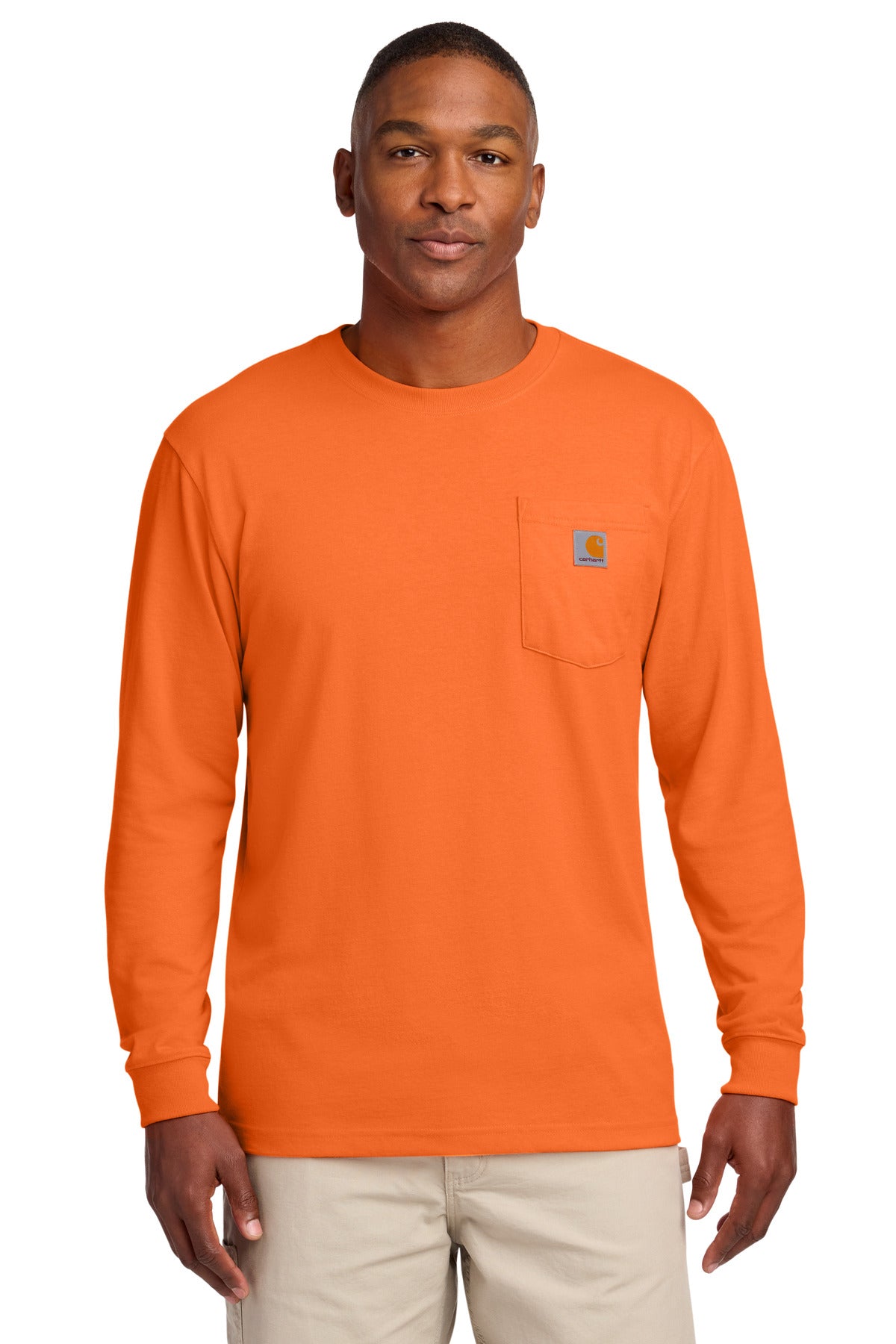 Carhartt  Workwear Pocket Long Sleeve T-Shirt. CTK126