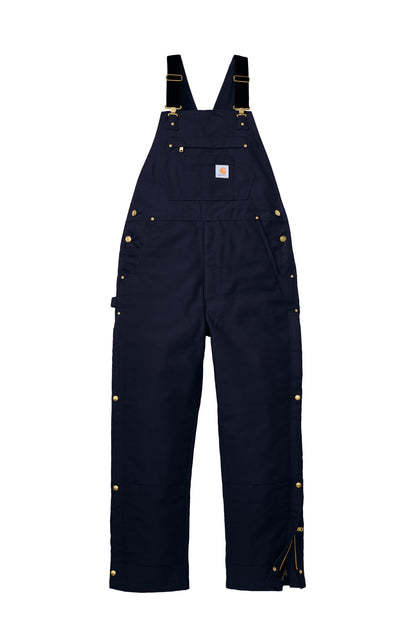 Carhartt Short Firm Duck Insulated Bib Overalls CTS106672