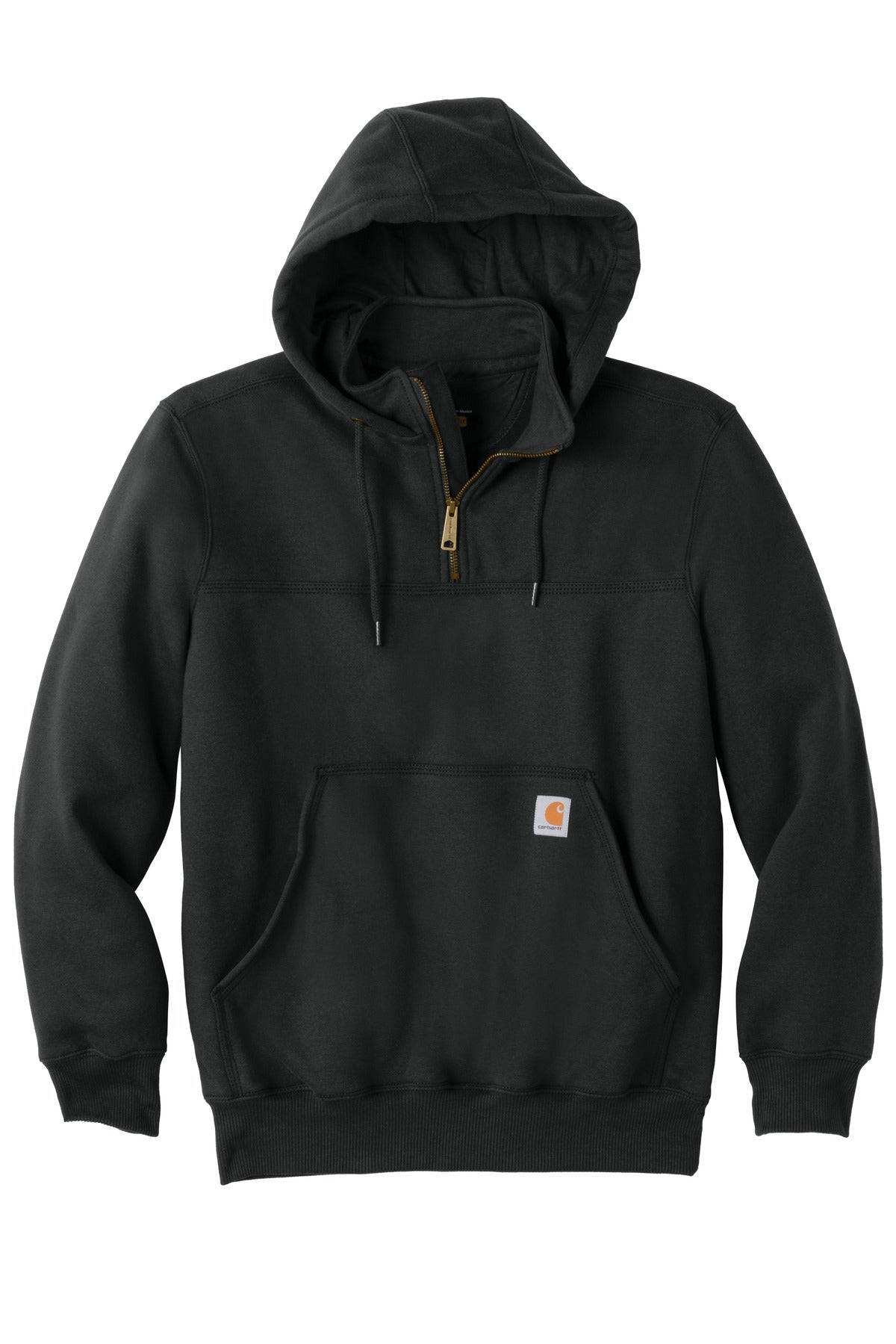 Carhartt Tall Rain Defender Paxton Heavyweight Hooded Zip Mock Sweatshirt CTT100617