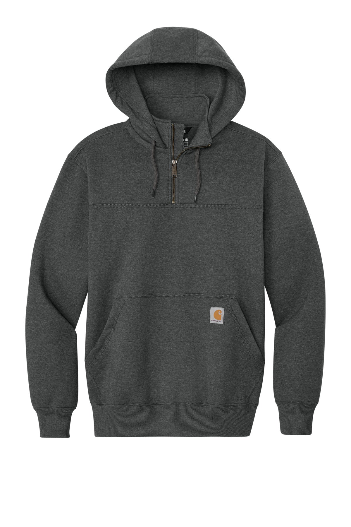 Carhartt Tall Rain Defender Paxton Heavyweight Hooded Zip Mock Sweatshirt CTT100617