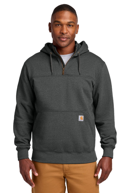 Carhartt Tall Rain Defender Paxton Heavyweight Hooded Zip Mock Sweatshirt CTT100617