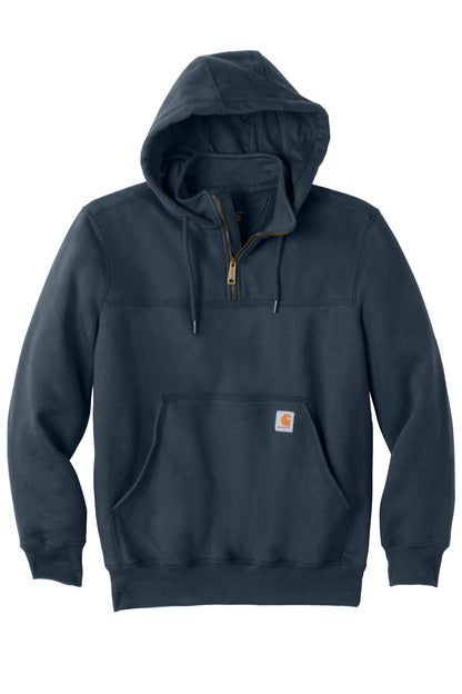 Carhartt Tall Rain Defender Paxton Heavyweight Hooded Zip Mock Sweatshirt CTT100617