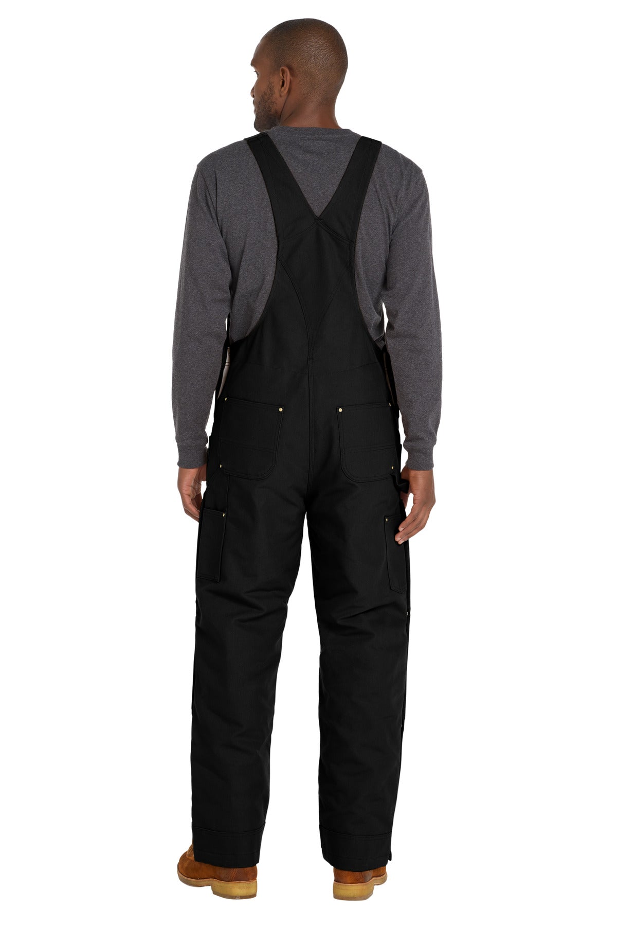 Carhartt Tall Firm Duck Insulated Bib Overalls CTT106672