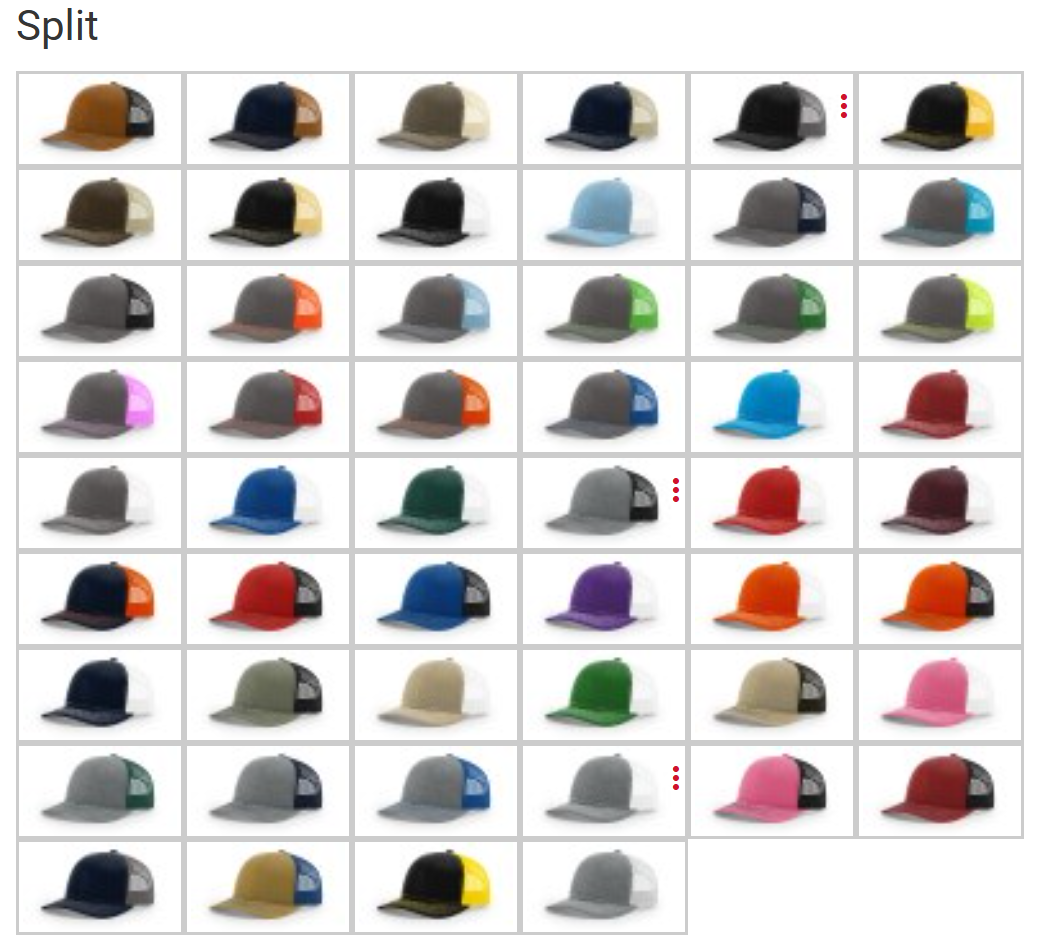 Custom Richardson 112 Hats – Full-Color Logo Printing