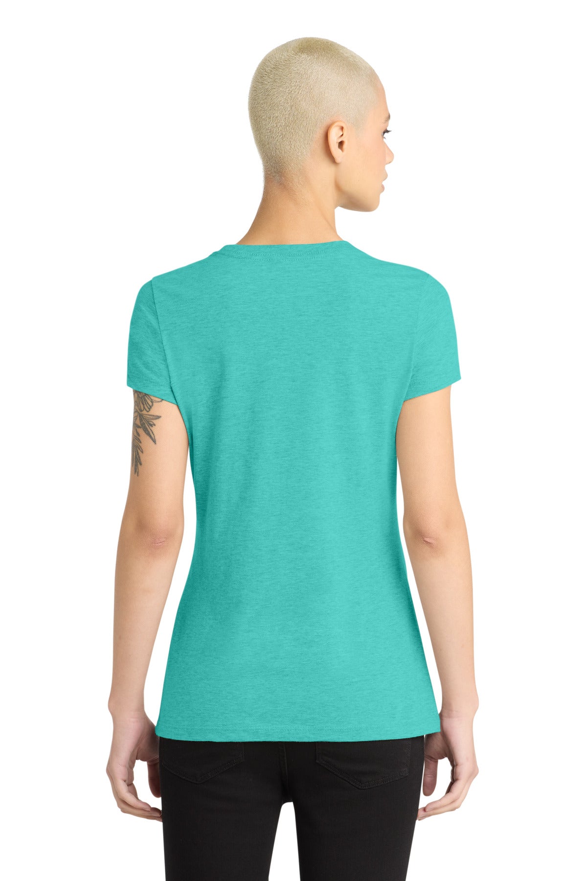 District  Women's Perfect Blend CVC Tee. DM108L