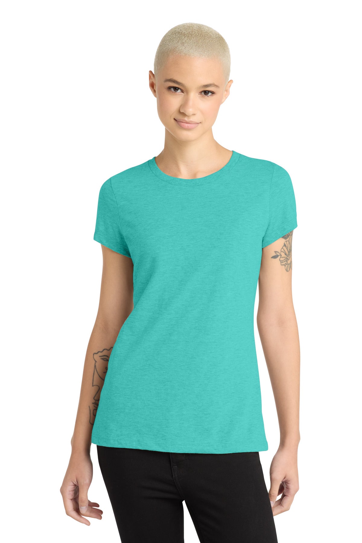 District  Women's Perfect Blend CVC Tee. DM108L