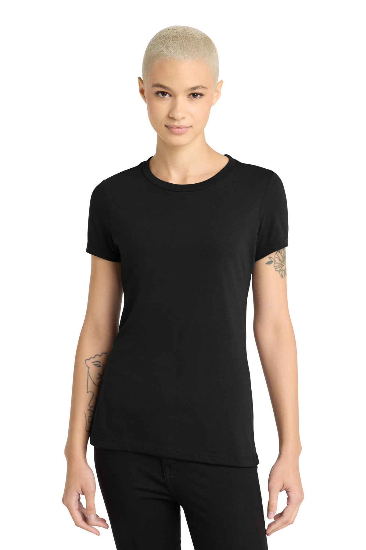 District  Women's Perfect Blend CVC Tee. DM108L