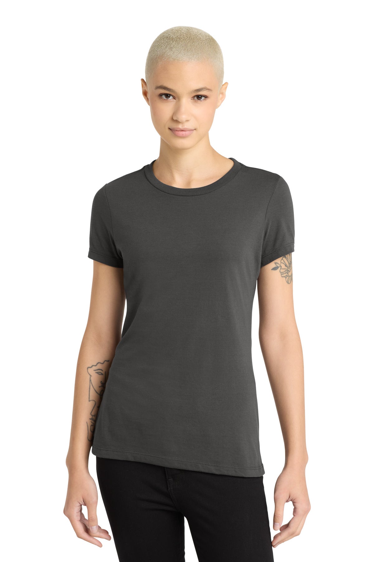 District  Women's Perfect Blend CVC Tee. DM108L