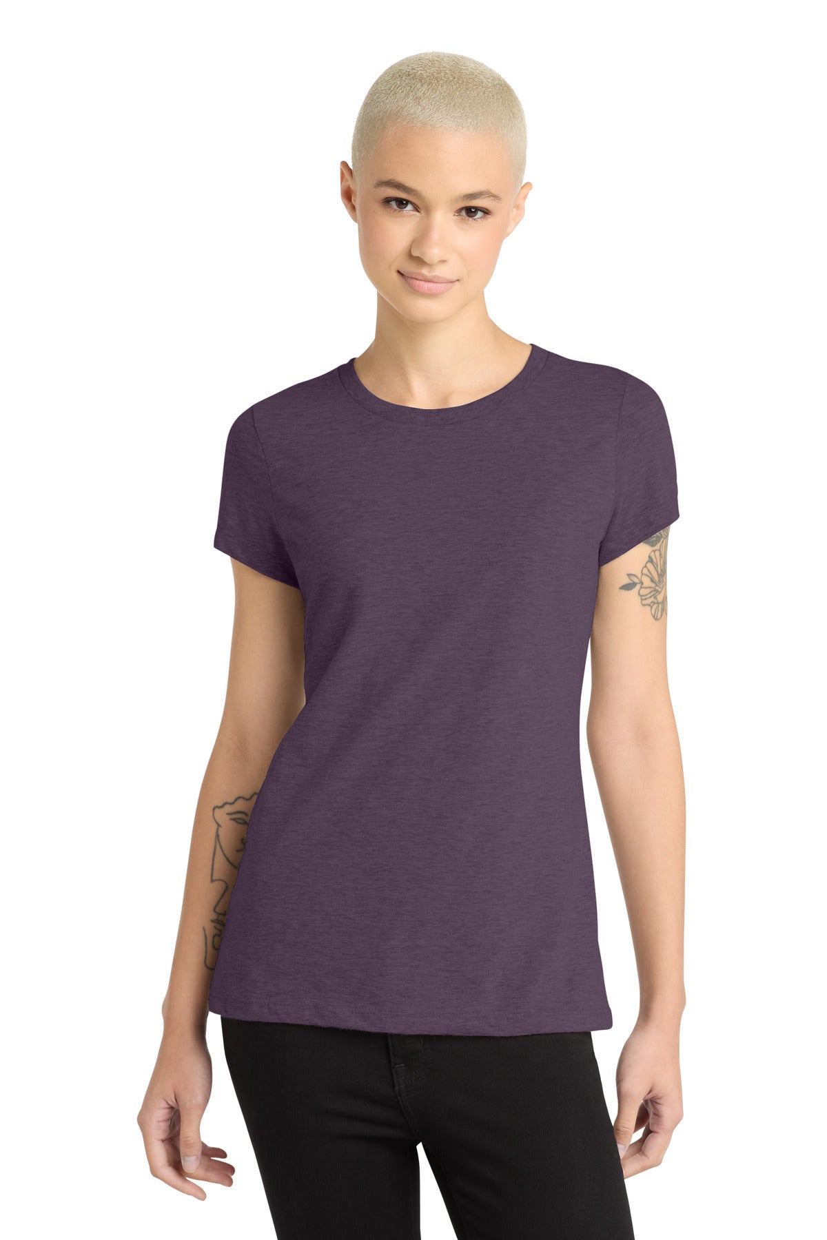 District  Women's Perfect Blend CVC Tee. DM108L