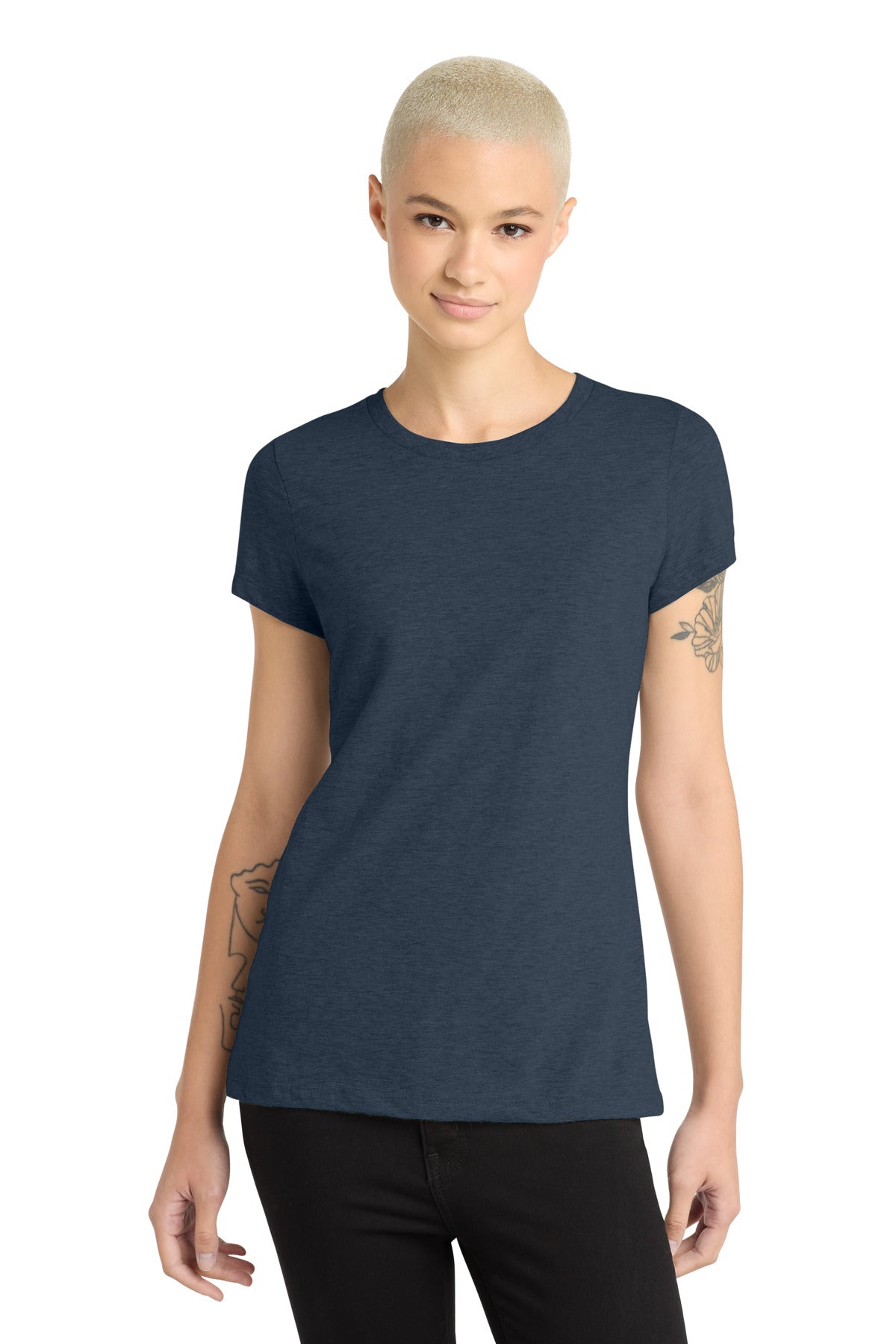 District  Women's Perfect Blend CVC Tee. DM108L