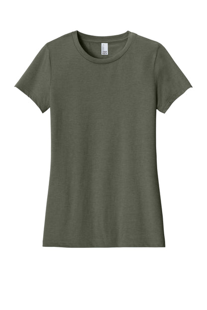 District  Women's Perfect Blend CVC Tee. DM108L