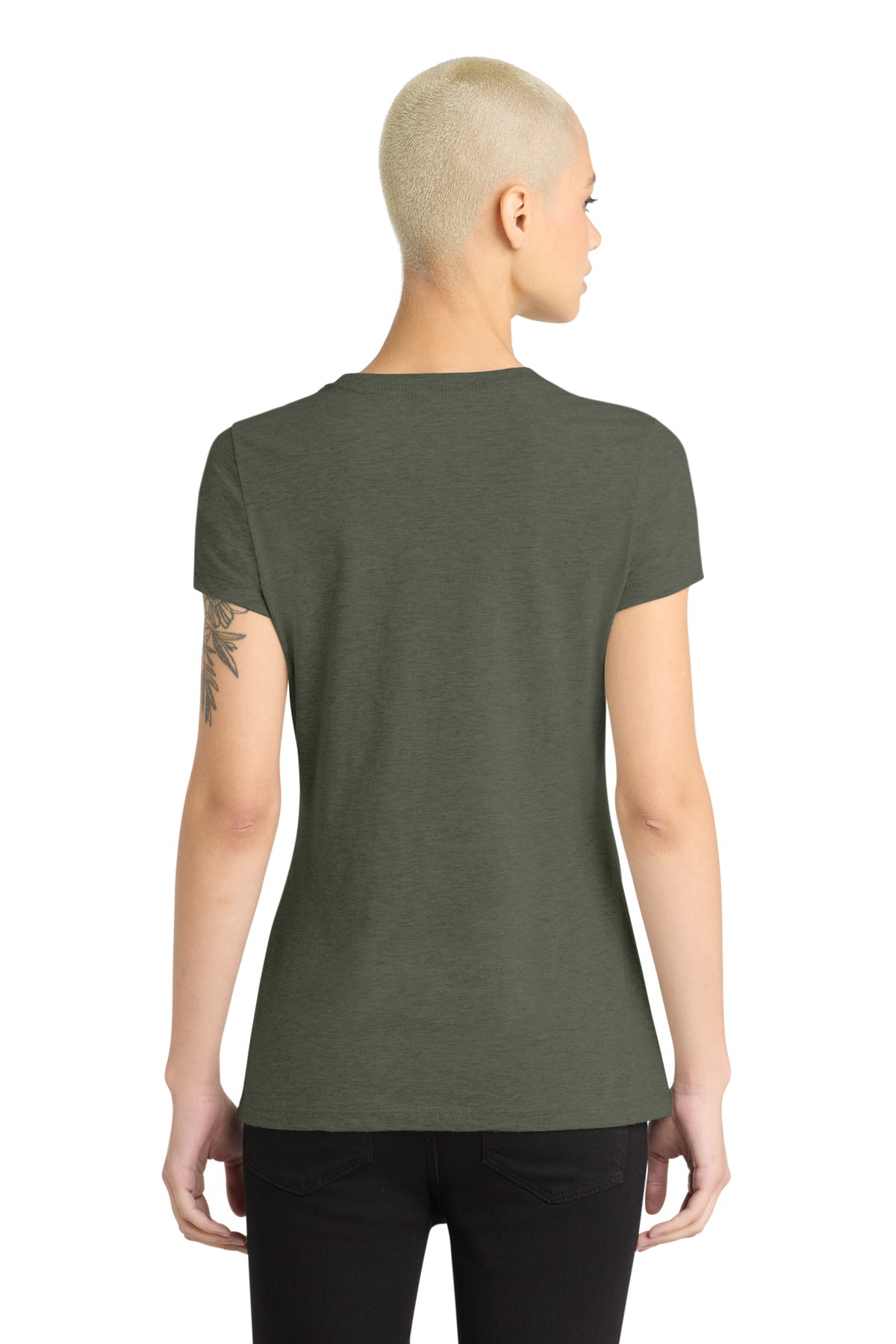 District  Women's Perfect Blend CVC Tee. DM108L