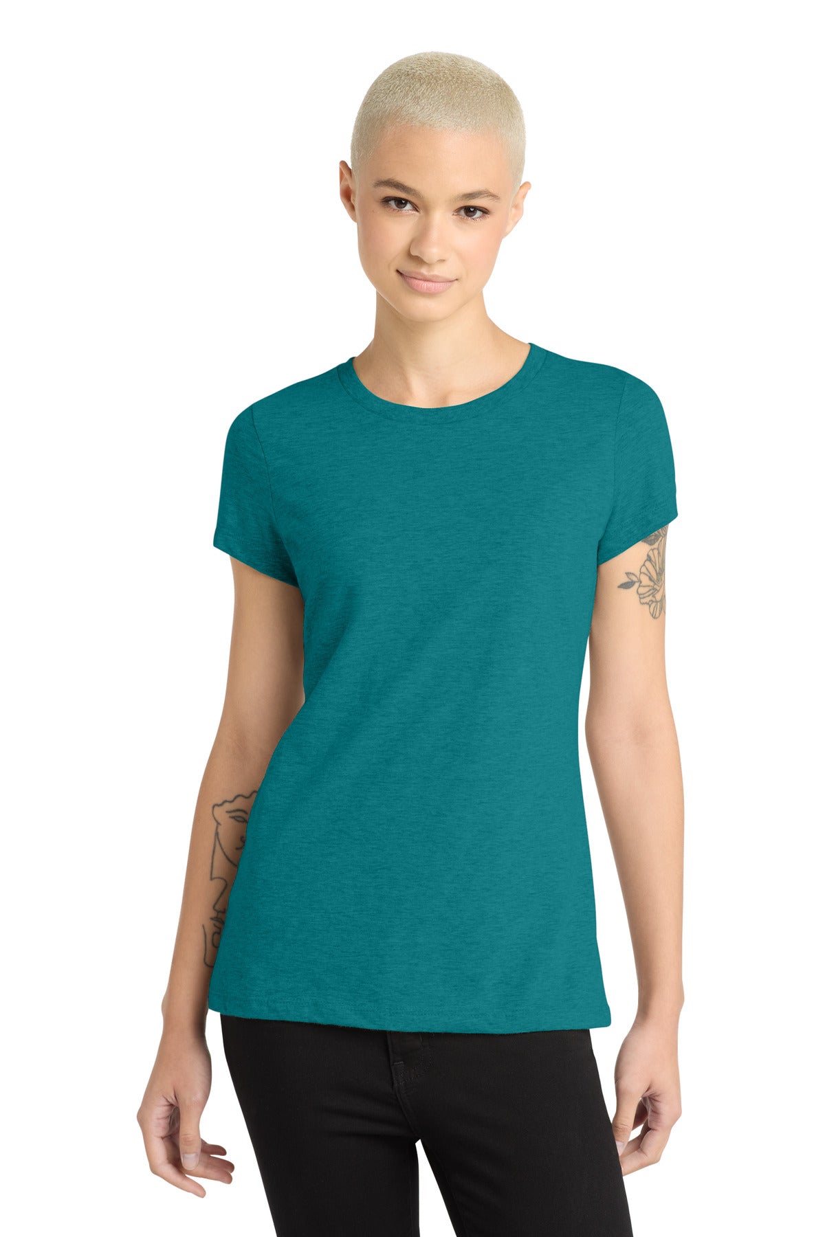 District  Women's Perfect Blend CVC Tee. DM108L