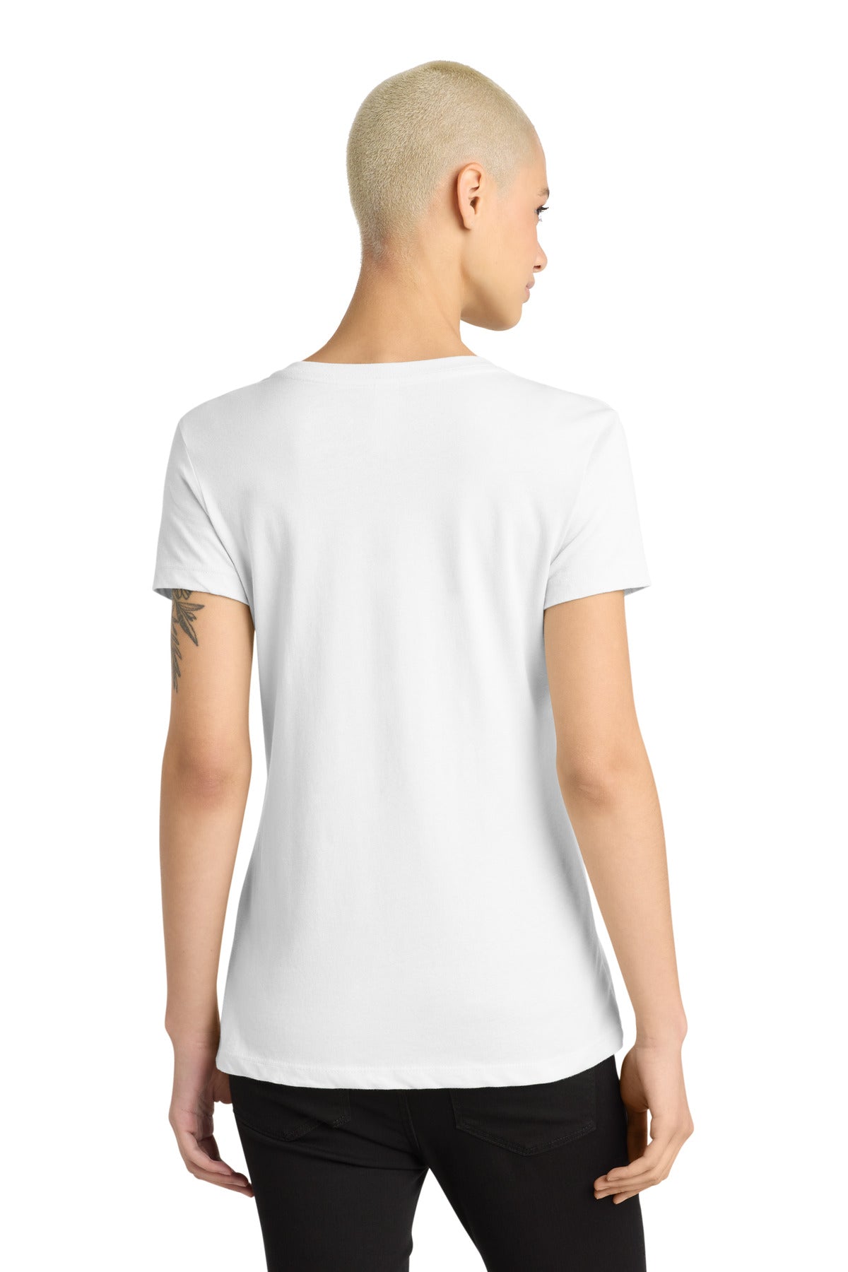 District - Women's Perfect Weight V-Neck Tee. DM1170L