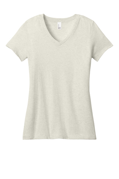 District - Women's Perfect Weight V-Neck Tee. DM1170L