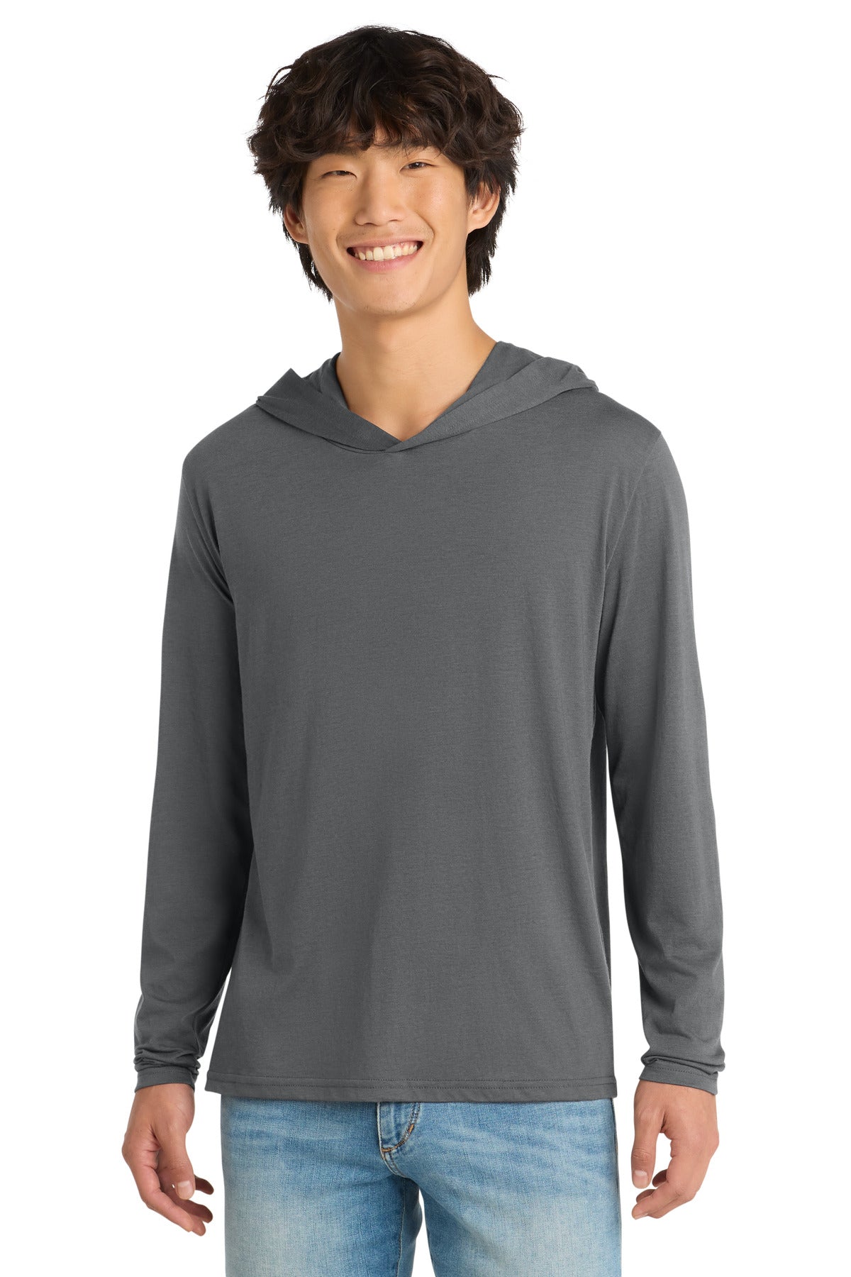 District Perfect Tri Long Sleeve Hoodie. DM139