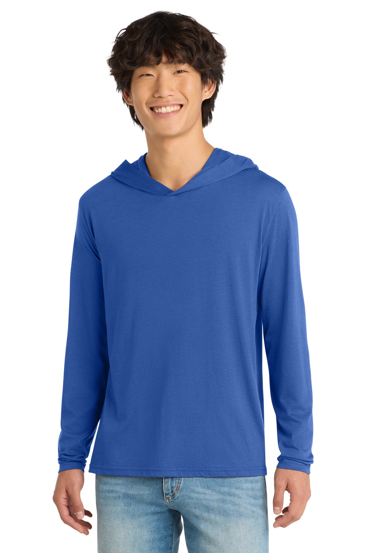 District Perfect Tri Long Sleeve Hoodie. DM139