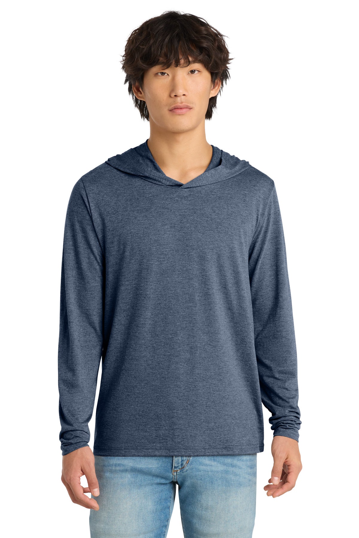 District Perfect Tri Long Sleeve Hoodie. DM139