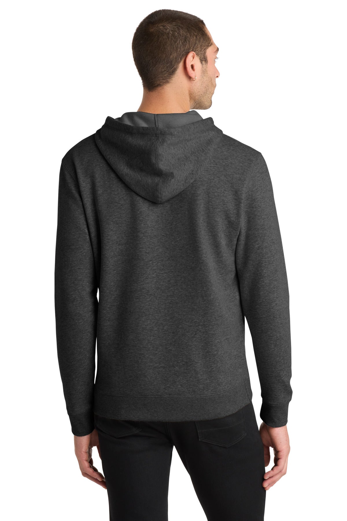 District Lightweight Fleece Hoodie. DM391