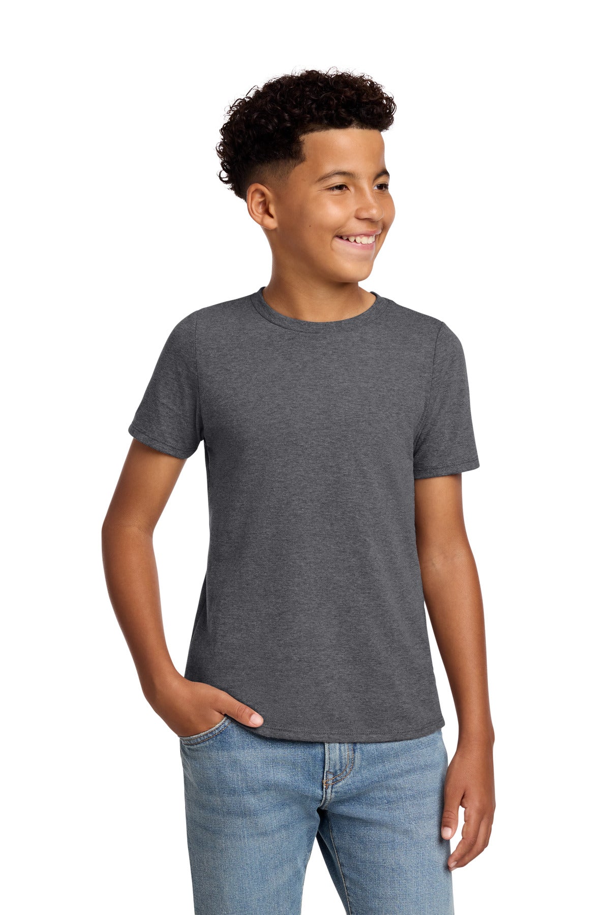 District Youth Perfect Blend CVC Tee DT108Y