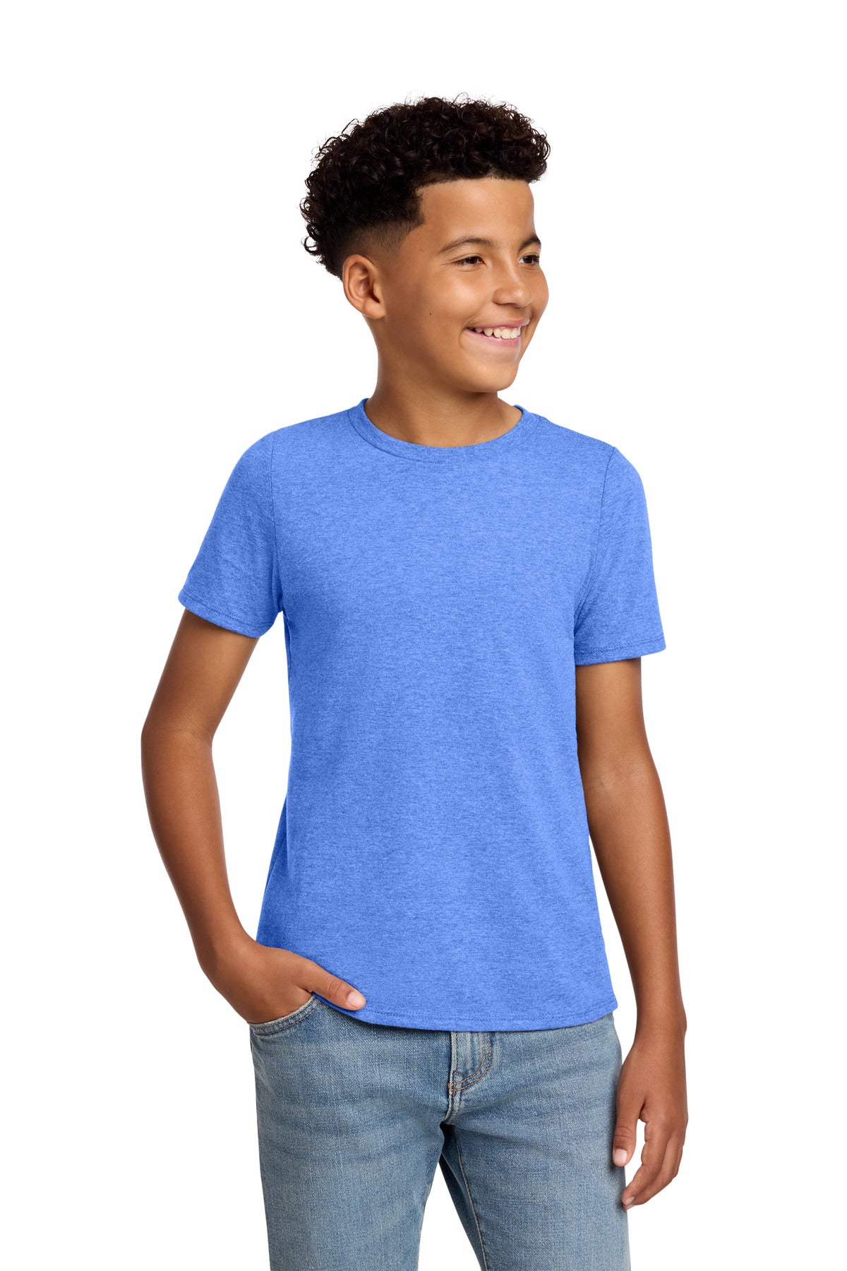 District Youth Perfect Blend CVC Tee DT108Y