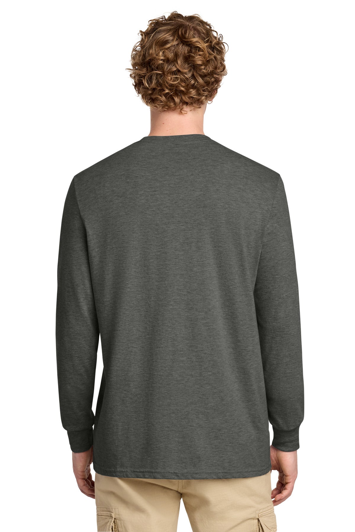 District Perfect Blend CVC Long Sleeve Tee DT109