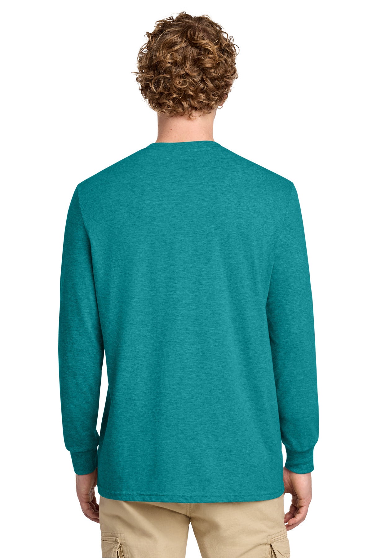District Perfect Blend CVC Long Sleeve Tee DT109