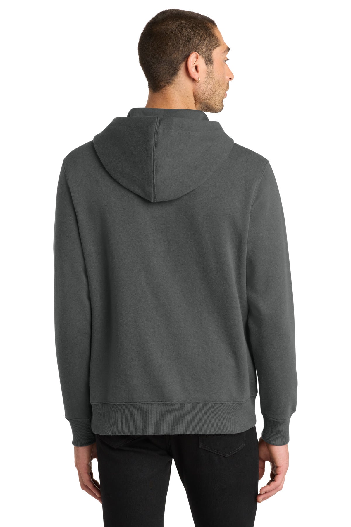 District  Perfect Weight  Fleece Full-Zip Hoodie DT1103
