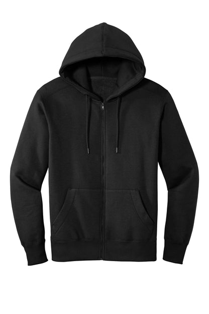 District  Perfect Weight  Fleece Full-Zip Hoodie DT1103