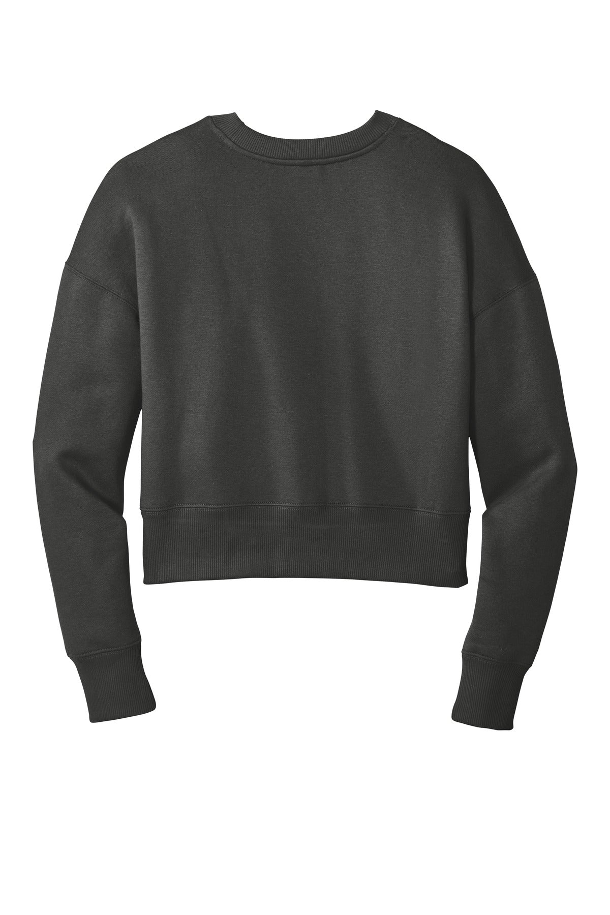 District  Women's Perfect Weight  Fleece Cropped Crew DT1105