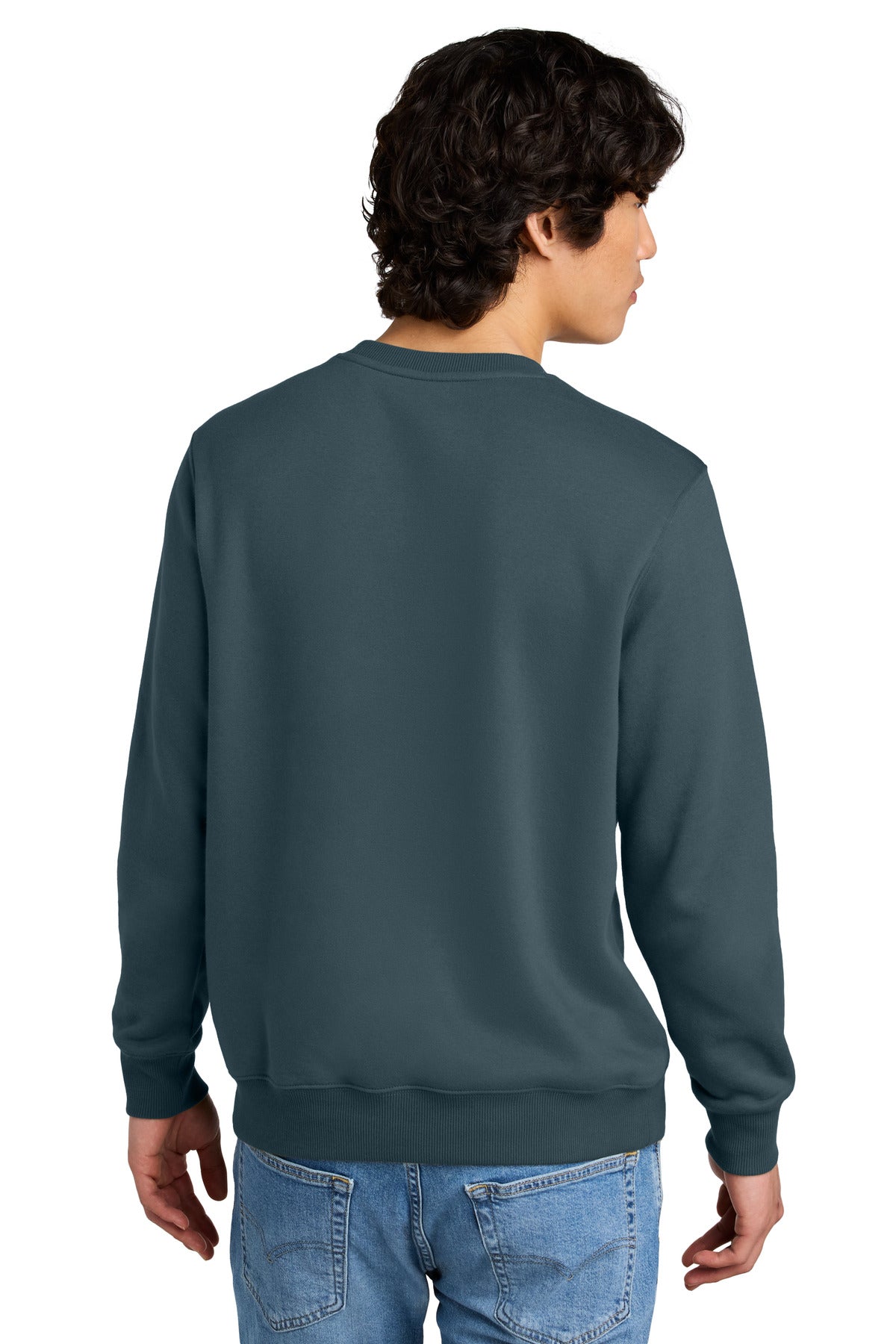 District Perfect Weight Fleece Crew DT1106