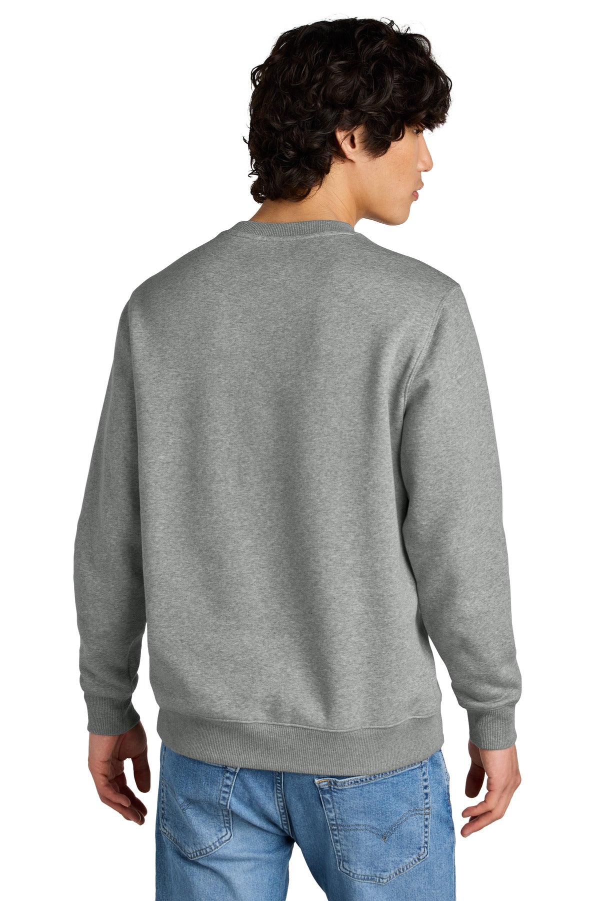 District Perfect Weight Fleece Crew DT1106