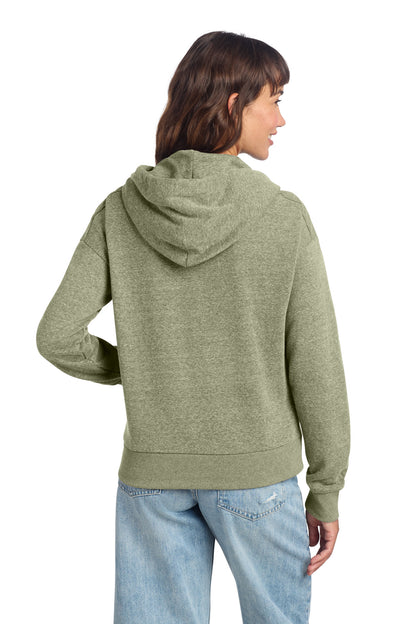 District Women's Perfect Tri Fleece 1/2-Zip Pullover DT1311