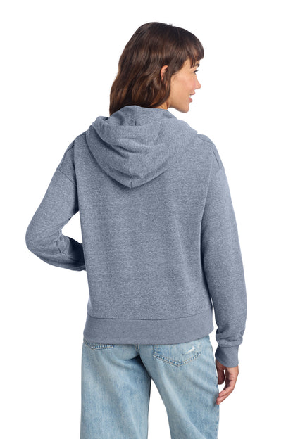 District Women's Perfect Tri Fleece 1/2-Zip Pullover DT1311