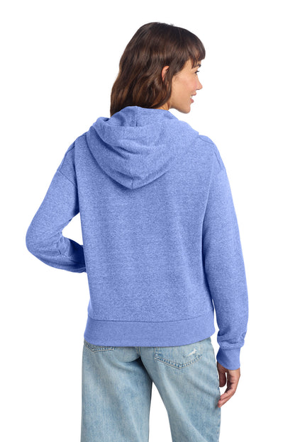 District Women's Perfect Tri Fleece 1/2-Zip Pullover DT1311