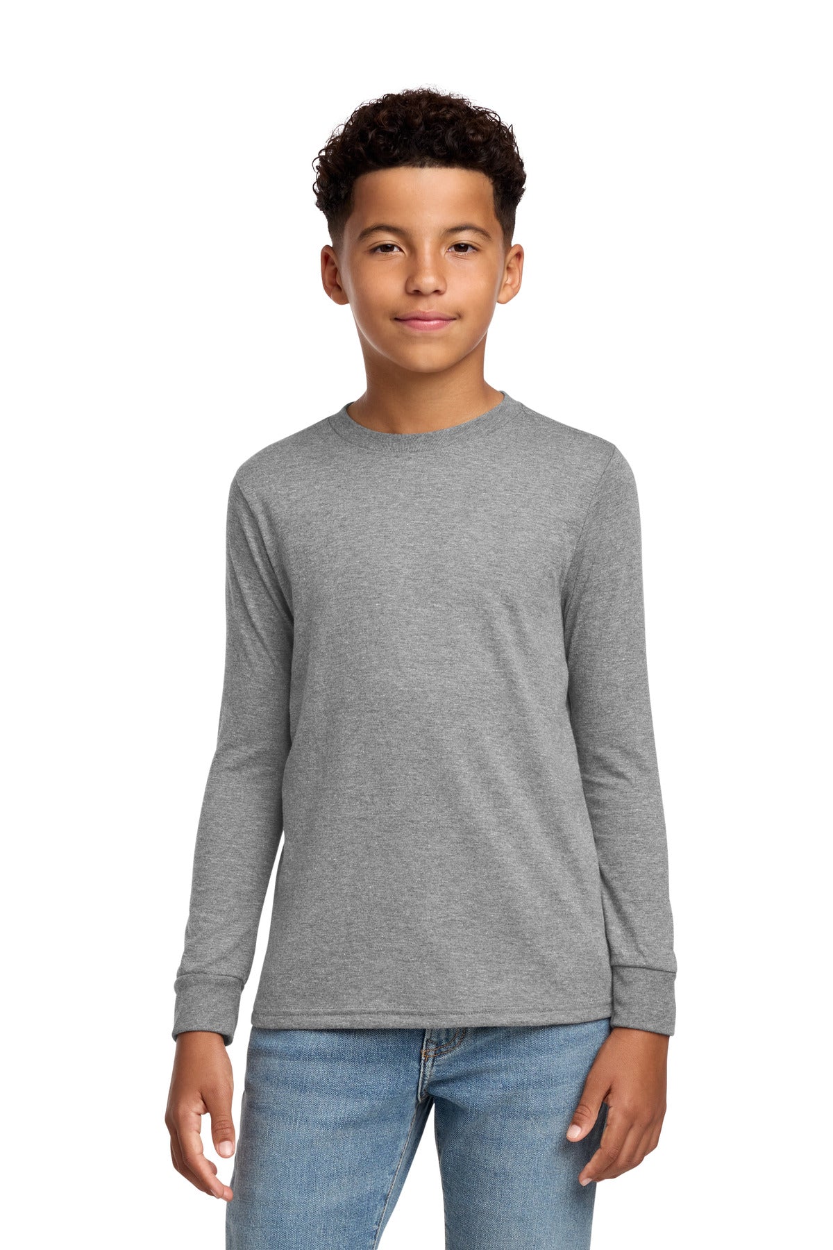 District Youth Perfect Tri Long Sleeve Tee DT132Y