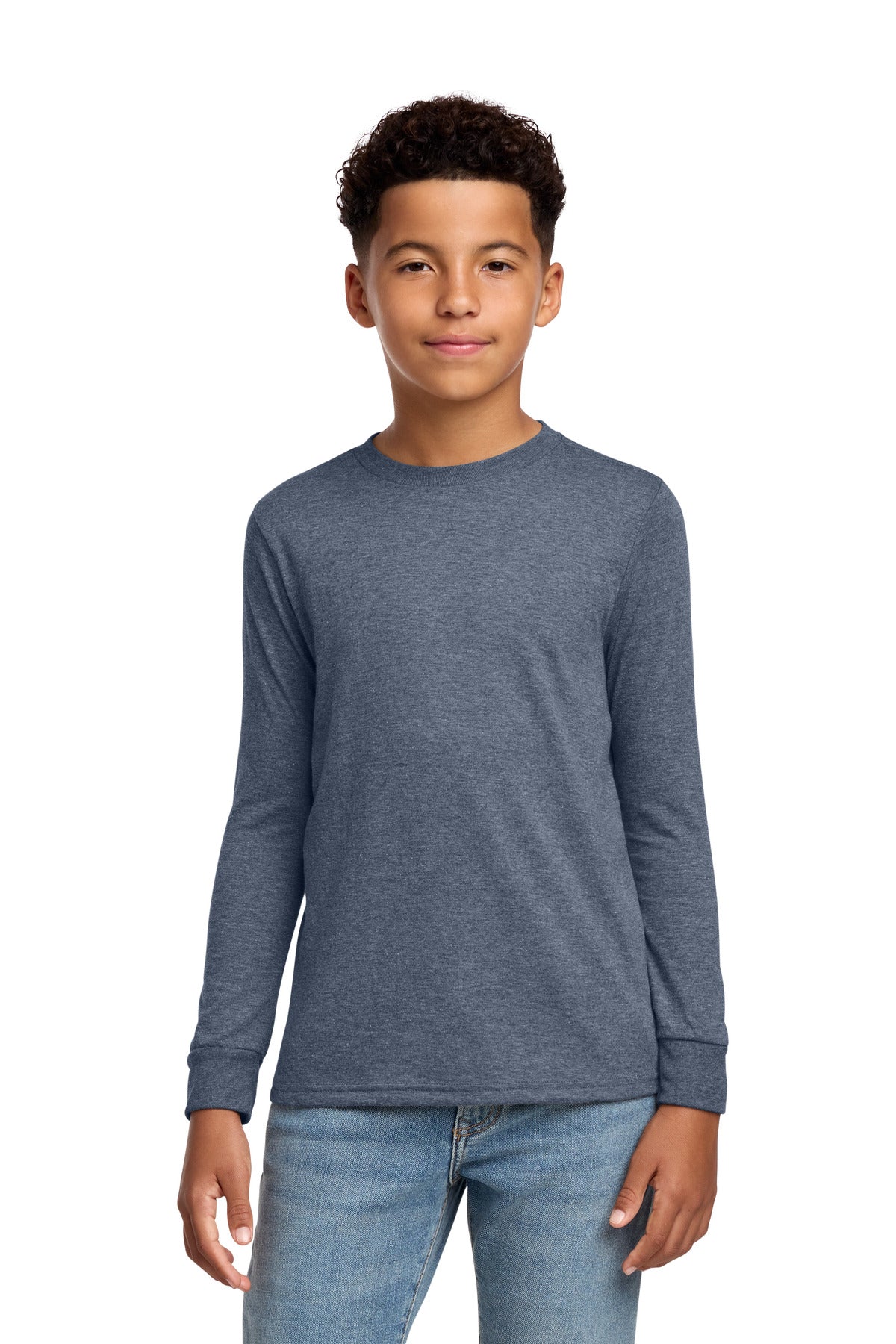 District Youth Perfect Tri Long Sleeve Tee DT132Y