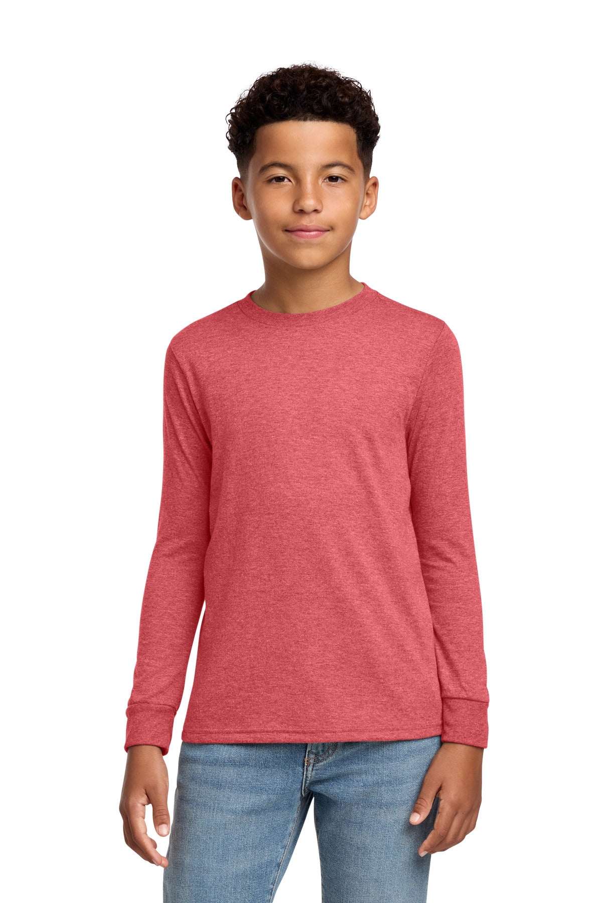 District Youth Perfect Tri Long Sleeve Tee DT132Y