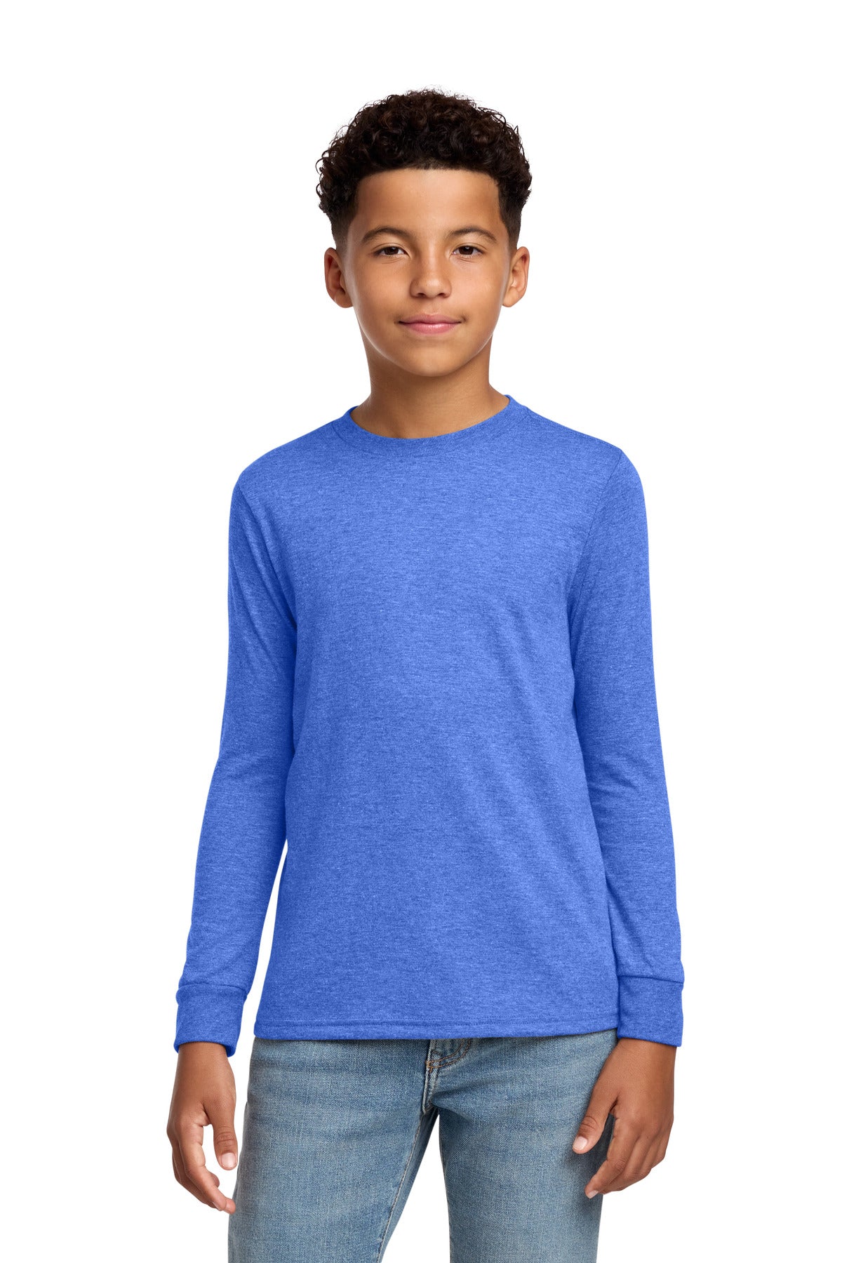 District Youth Perfect Tri Long Sleeve Tee DT132Y