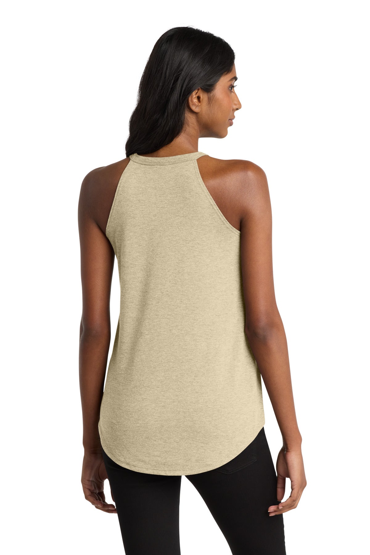 District   Women's Perfect Tri  Rocker Tank. DT137L