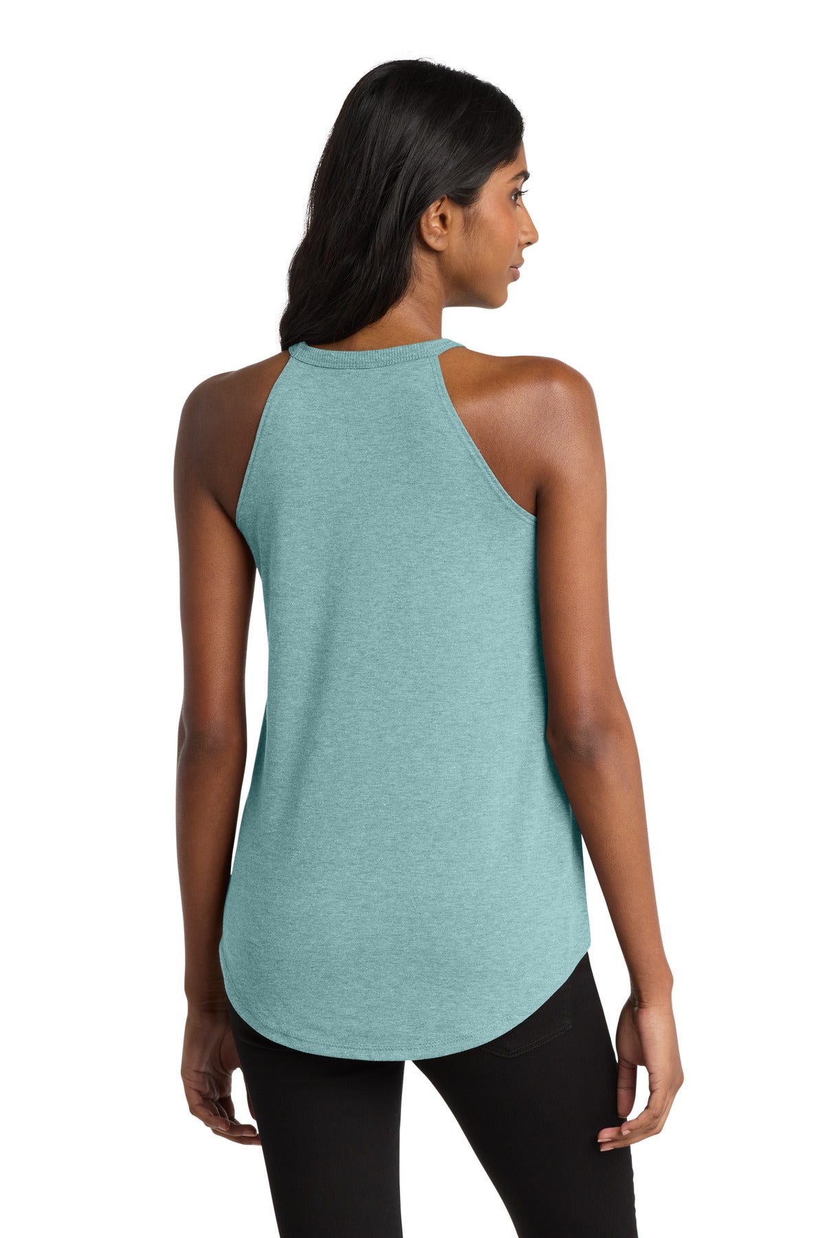 District   Women's Perfect Tri  Rocker Tank. DT137L