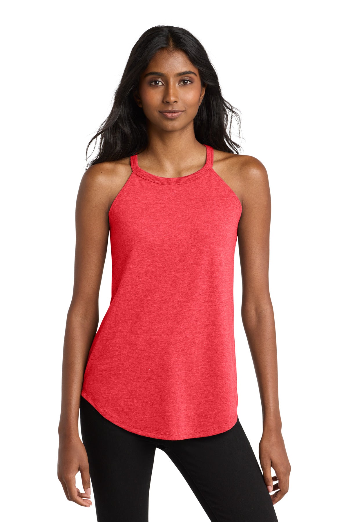 District   Women's Perfect Tri  Rocker Tank. DT137L