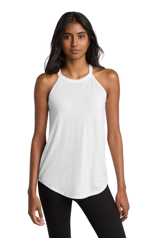 District   Women's Perfect Tri  Rocker Tank. DT137L