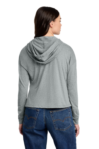 District Women's Perfect Tri Midi Long Sleeve Hoodie DT1390L
