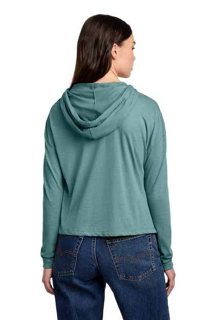 District Women's Perfect Tri Midi Long Sleeve Hoodie DT1390L