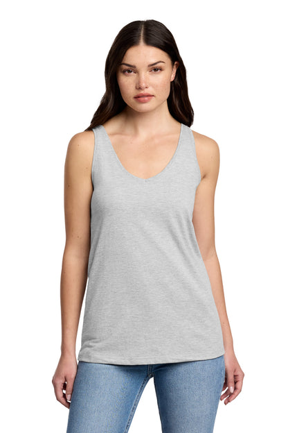 District Women's Perfect Blend CVC V-Neck Tank DT154