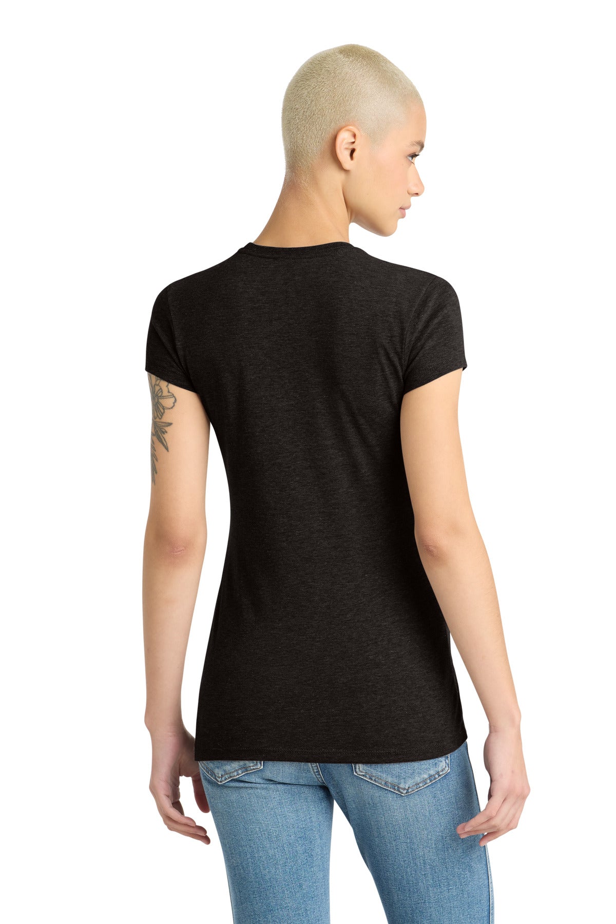 District  Women's Fitted Perfect Tri  Tee. DT155